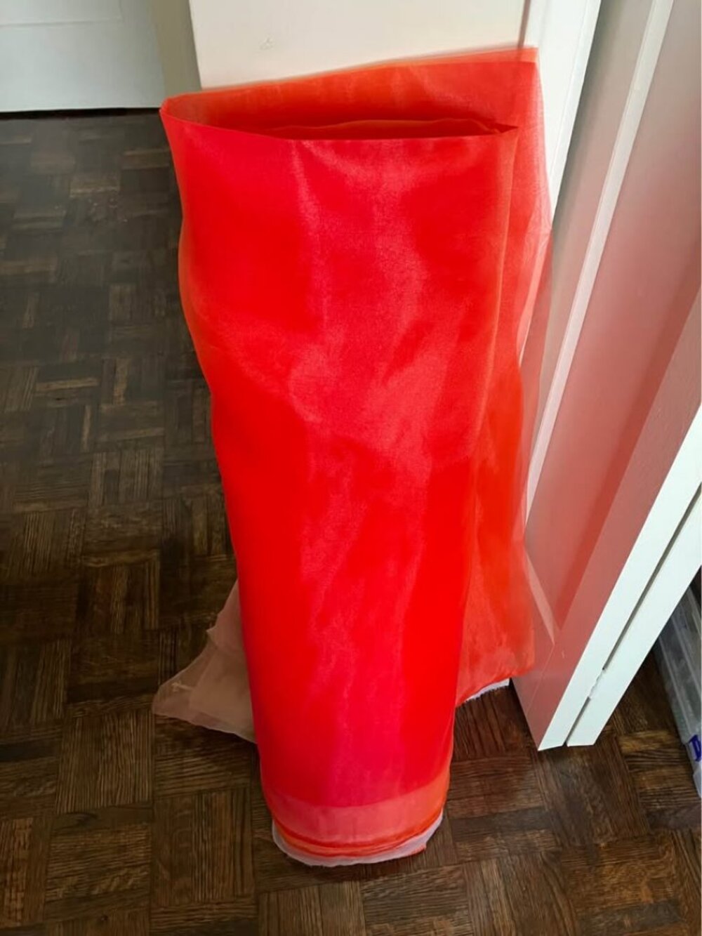 Pre-cut 4 yards of organza